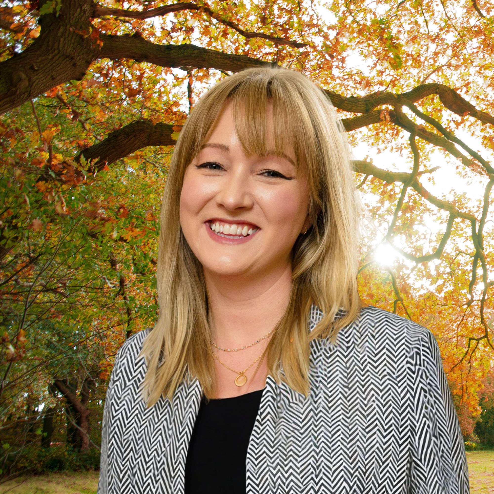 A portrait photograph of a woman.
